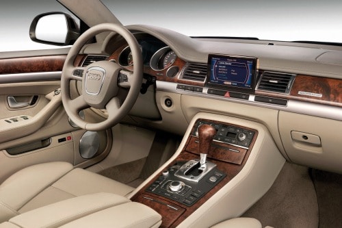 2008 Audi A8 Sedan Interior