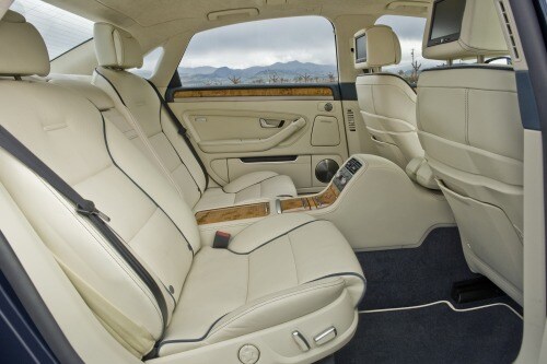 2008 Audi A8 Sedan Rear Interior