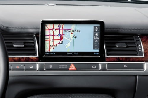 2008 Audi A8 Sedan Navigation System