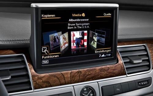 2011 Audi A8 4.2 quattro Center Console