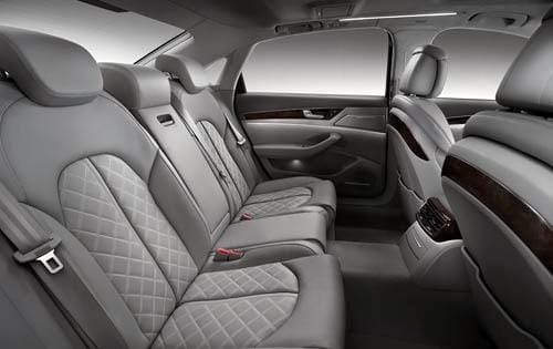 2011 Audi A8 L 4.2 quattro Rear Interior