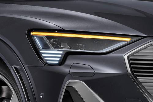 Audi e-tron S Sportback Prestige 4dr SUV Headlamp Detail