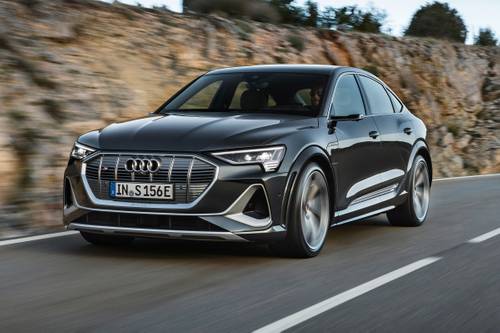 Audi e-tron S Sportback Prestige 4dr SUV Exterior. European Model Shown.