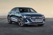 2020 Audi e-tron Sportback Edition One 55 quattro 4dr SUV Exterior. European Model Shown.