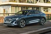 2020 Audi e-tron Sportback Edition One 55 quattro 4dr SUV Exterior. European Model Shown.