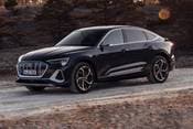 2020 Audi e-tron Sportback Edition One 55 quattro 4dr SUV Exterior. European Model Shown.