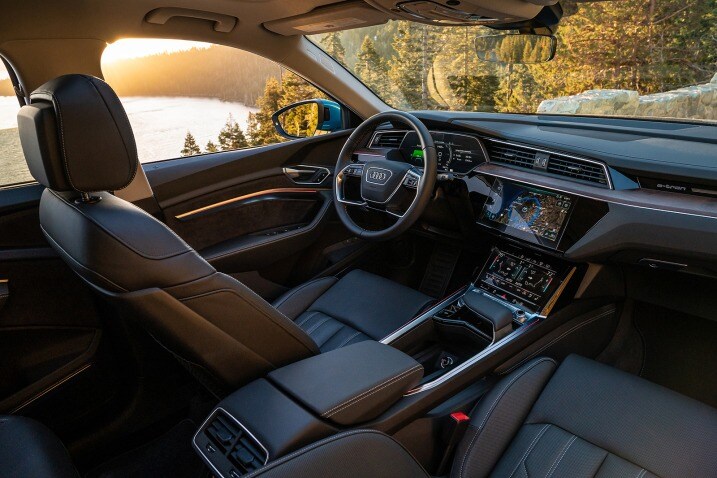2019 Audi e-tron - Front Interior