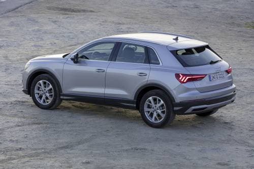 2020 Audi Q3 Premium Plus 45 TFSI quattro 4dr SUV Exterior. European Model Shown.