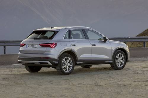 2020 Audi Q3 Premium Plus 45 TFSI quattro 4dr SUV Exterior. European Model Shown.