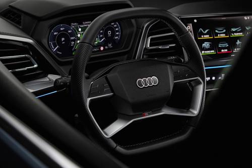 2022 Audi Q4 e-tron Prestige 4dr SUV Steering Wheel Detail