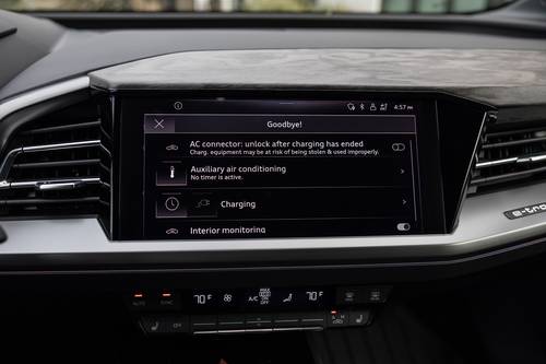 2025 Audi Q4 e-tron Prestige 4dr SUV Center Console