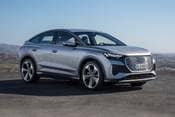 2025 Audi Q4 Sportback e-tron Prestige 4dr SUV Exterior. European Model Shown.