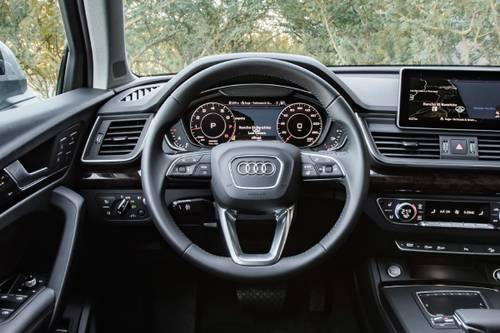 2019 Audi Q5 2.0 TFSI Prestige quattro 4dr SUV Steering Wheel Detail