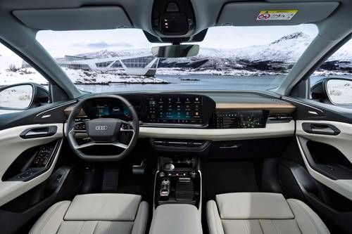 2025 Audi Q6 e-tron Prestige 4dr SUV Dashboard Shown