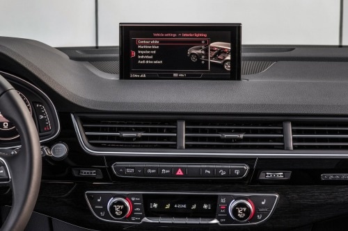 2018 Audi Q7 3.0T Prestige quattro 4dr SUV Center Console