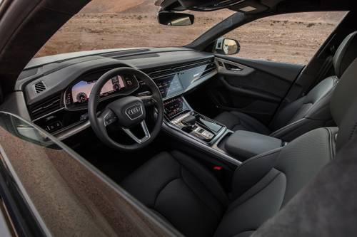 2019 Audi Q8 3.0 TFSI Prestige quattro 4dr SUV Steering Wheel Detail