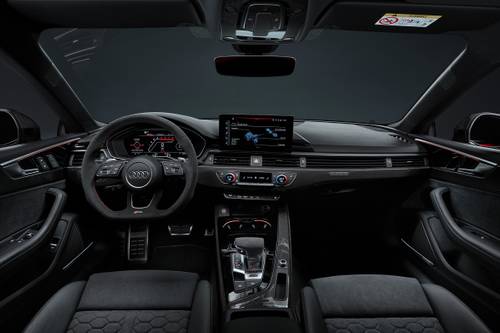 Audi RS 5 Coupe Dashboard. Competition Package Shown.