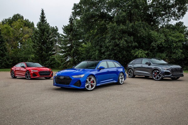 Performance Tested: Audi RS 6 Avant vs. Audi RS 7 vs. RS Q8