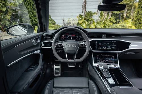 2025 Audi RS 6 performance Wagon Steering Wheel Detail
