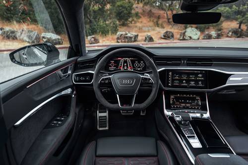 2025 Audi RS 7 performance Sedan Steering Wheel Detail