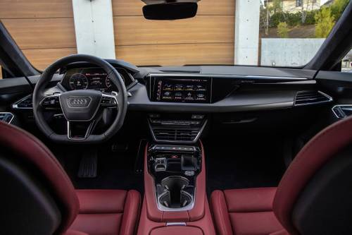 Audi RS e-tron GT Sedan Dashboard. European Model Shown.