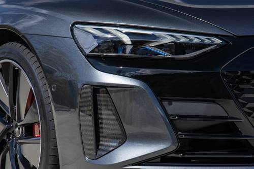 Audi RS e-tron GT Sedan Headlamp Detail. European Model Shown.