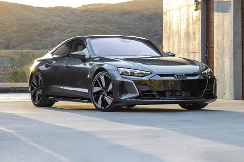 Audi RS e-tron GT Sedan Exterior. European Model Shown.
