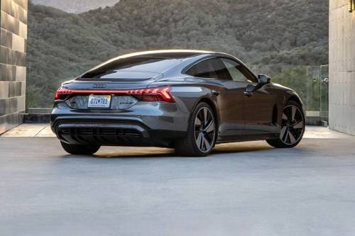 Audi RS e-tron GT Sedan Exterior. European Model Shown.