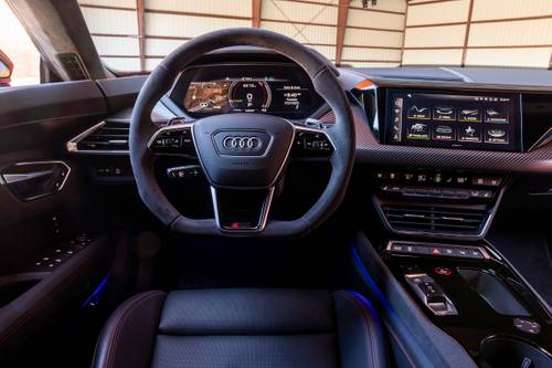 Audi RS e-tron GT Sedan Steering Wheel Detail