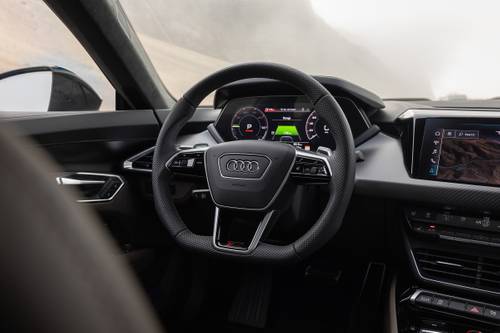 Audi RS e-tron GT Sedan Steering Wheel Detail