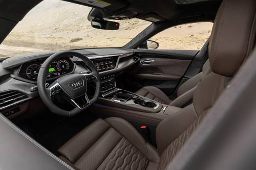 Audi RS e-tron GT Sedan Steering Wheel Detail