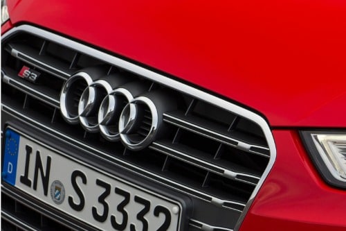 2015 Audi S3 2.0T Prestige quattro Sedan Front Badge