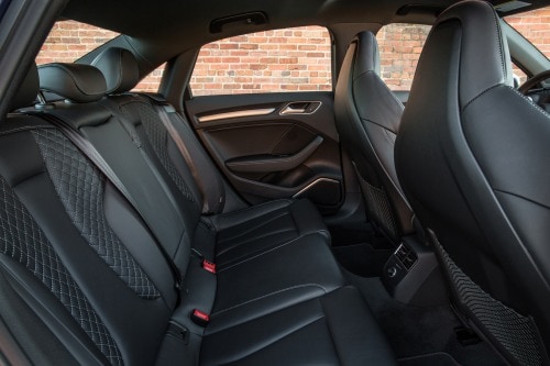 2017 Audi S3 2.0 TFSI Prestige quattro Sedan Rear Interior