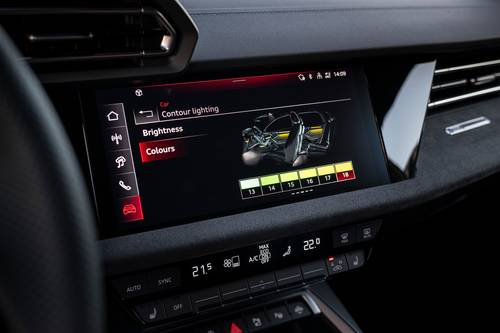 2025 Audi S3 Prestige Sedan Center Console