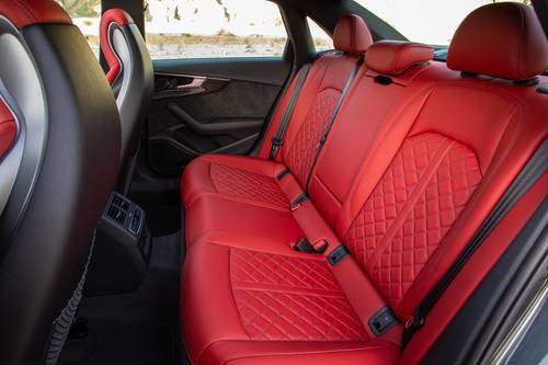 2025 Audi S4 Prestige Sedan Rear Interior