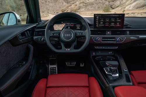 2025 Audi S4 Prestige Sedan Steering Wheel Detail