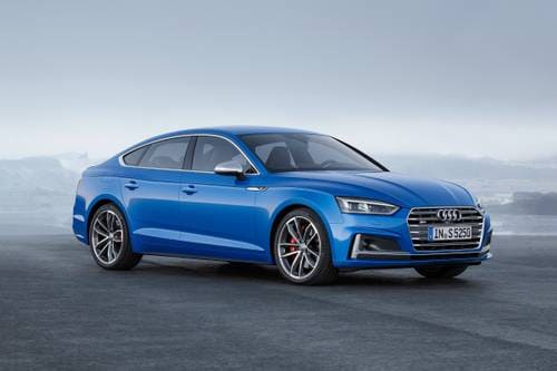 2019 Audi S5 3.0 TFSI Prestige quattro 4dr Hatchback Exterior. European Model Shown.