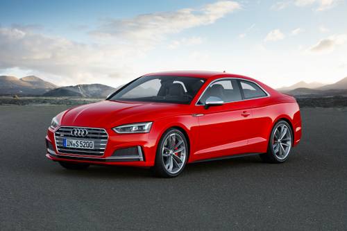 2019 Audi S5 3.0 TFSI Prestige quattro Coupe Exterior. European Model Shown.