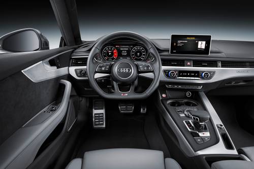 2019 Audi S5 3.0 TFSI Prestige quattro Coupe Steering Wheel Detail
