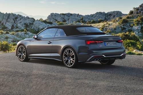Audi S5 Prestige Convertible Exterior. European Model Shown.