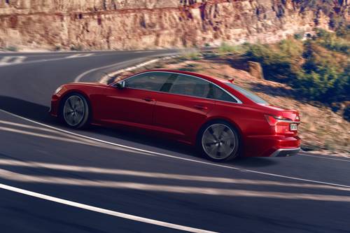 2024 Audi S6 Prestige Sedan Profile Shown