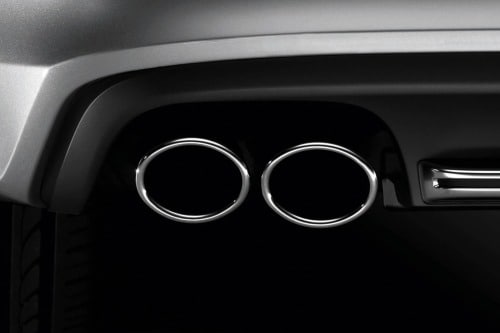 2013 Audi S7 Sedan Exhaust Detail