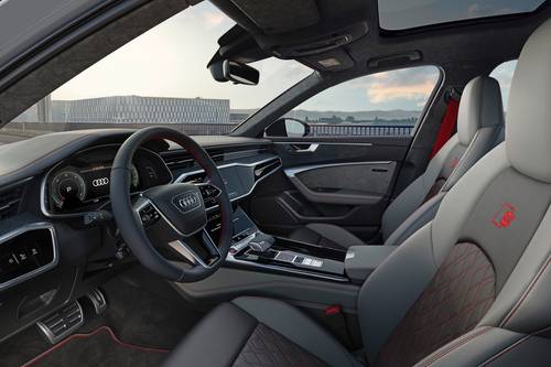 2025 Audi S7 Prestige Sedan Interior Detail. Nardo Sport Edition.