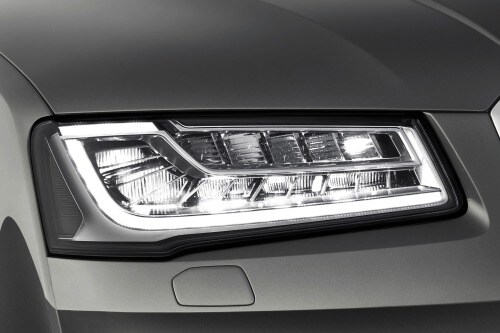 2017 Audi S8 plus quattro Sedan Headlamp Detail