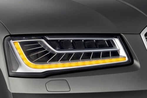 2017 Audi S8 plus quattro Sedan Headlamp Detail