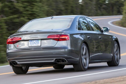 2017 Audi S8 plus quattro Sedan Exterior
