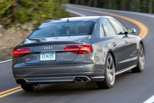 2017 Audi S8 plus quattro Sedan Exterior