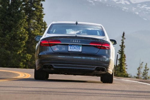 2018 Audi S8 plus quattro Sedan Exterior