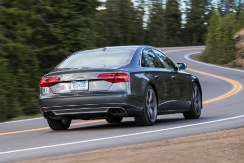 2018 Audi S8 plus quattro Sedan Exterior