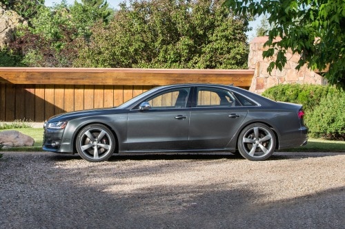 2018 Audi S8 plus quattro Sedan Profile